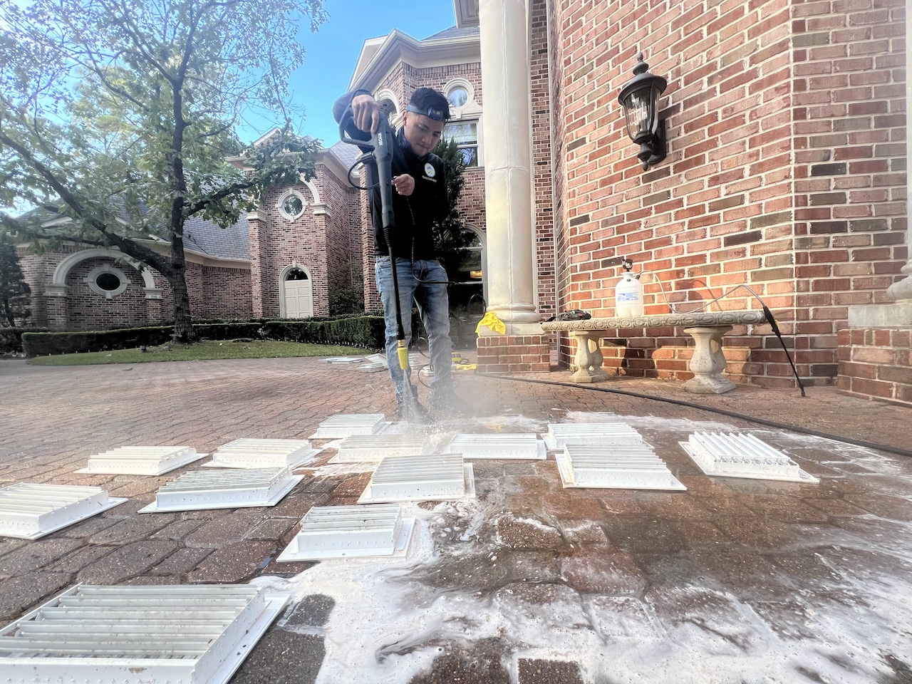 Indoor air quality improvement through professional air duct cleaning in Dallas Fort Worth TX